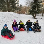 Zimní a vánoční čas - třída 2.A, Bory